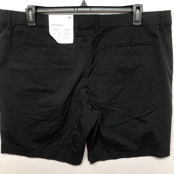 NWT Goodfellow & Co. Men Chino Tech Shorts Size 42 Black B222 -17 - Picture 16 of 16